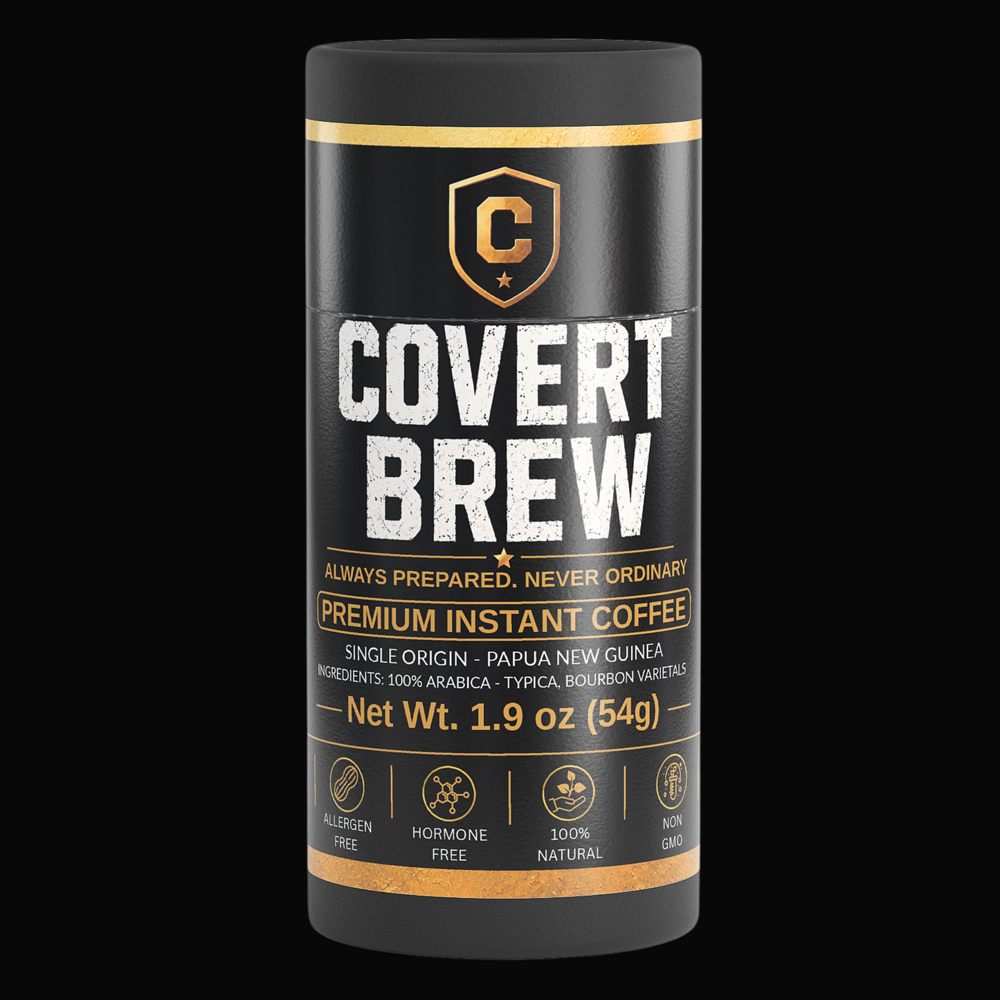 Covert Brew Premium Instant Coffee — Dark Roast