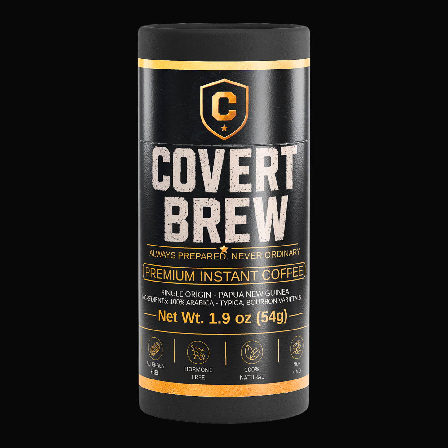 Covert Brew Premium Instant Coffee — Dark Roast