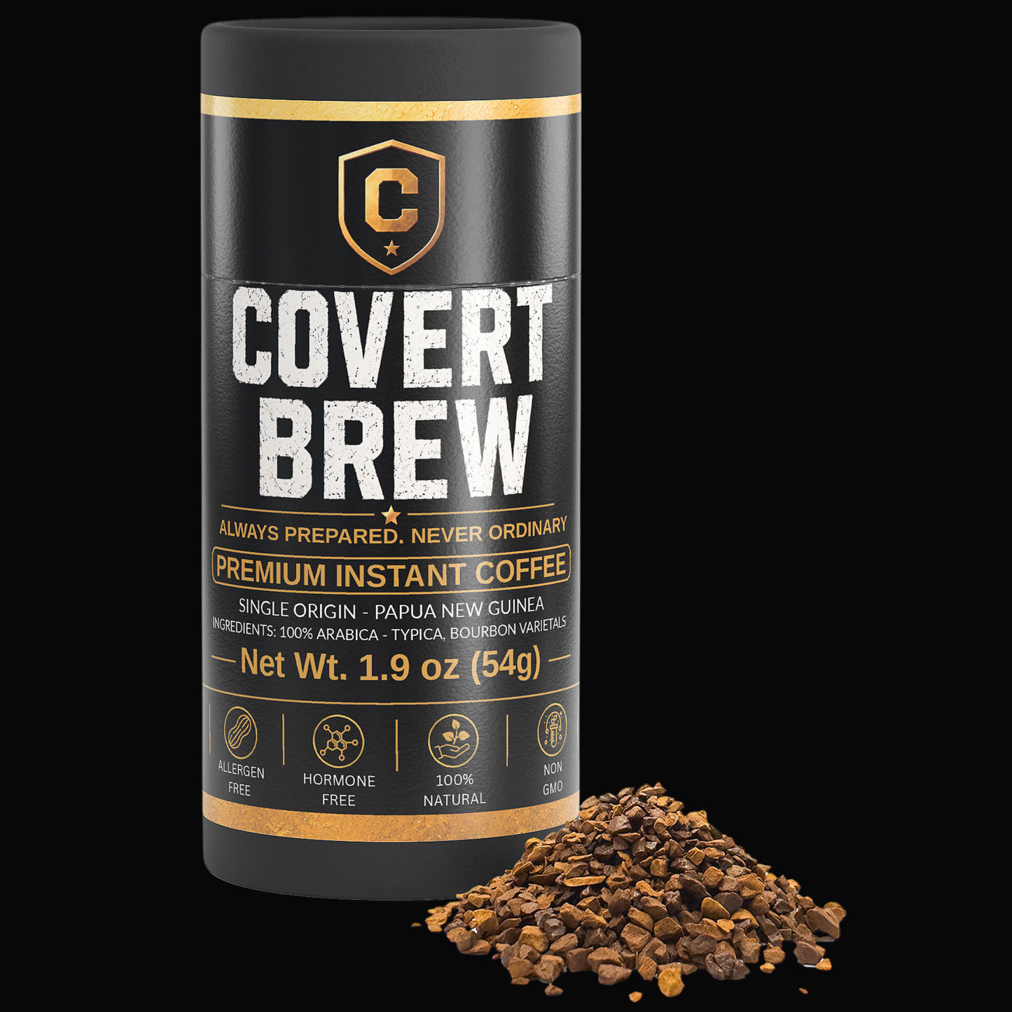 Covert Brew Premium Instant Coffee — Dark Roast