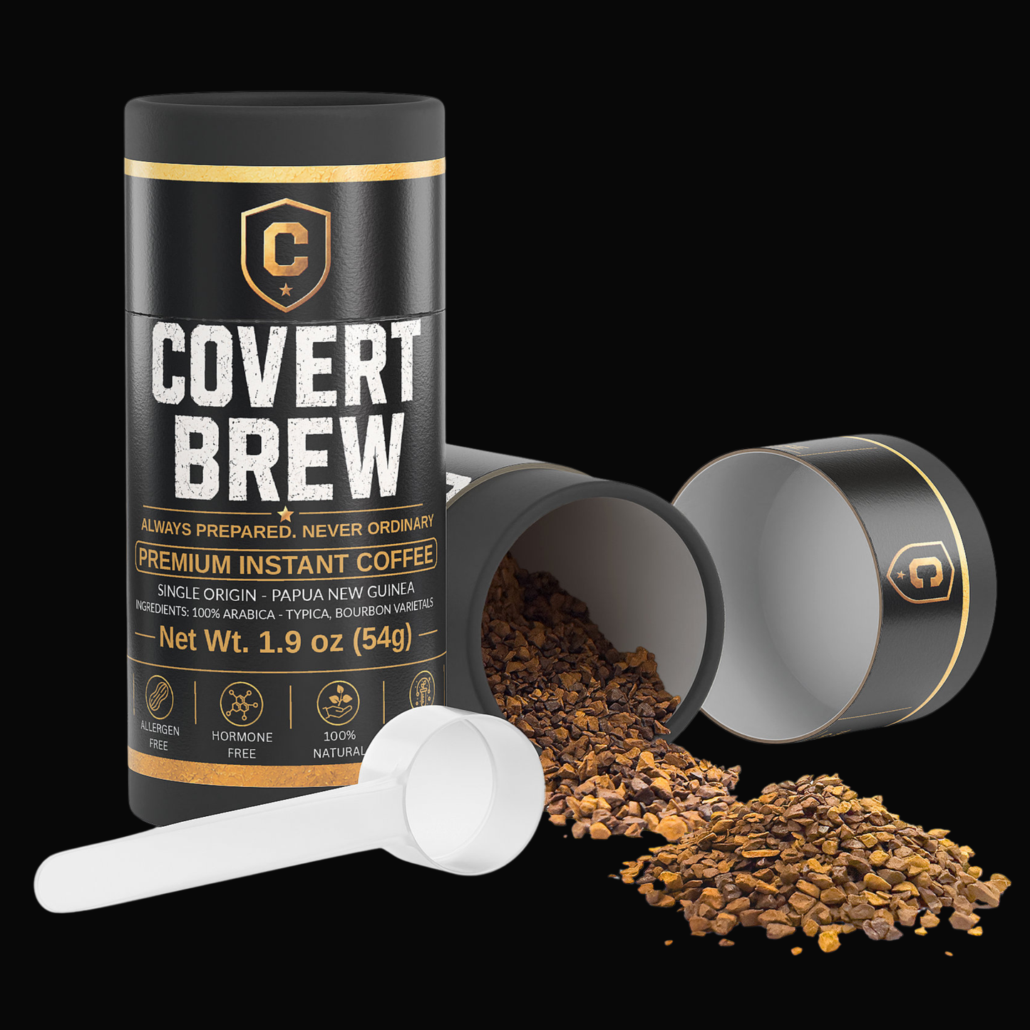 Covert Brew Premium Instant Coffee — Dark Roast
