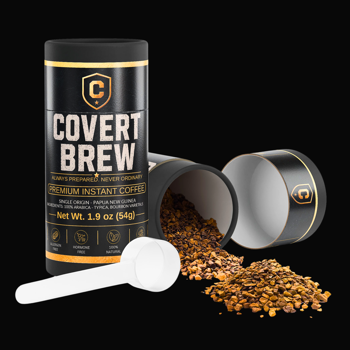 Covert Brew Premium Instant Coffee — Dark Roast